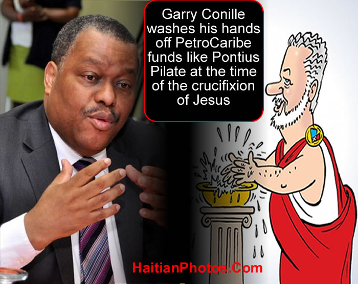 Gary Conille explains his role  in funds from PetroCaribe