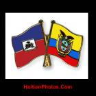 Ecuador and Haiti flags