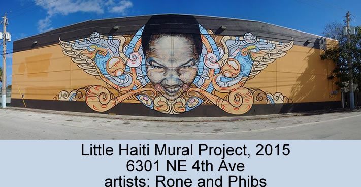 Little Haiti Mural Project 2015, 6301 NE 4th Ave art
