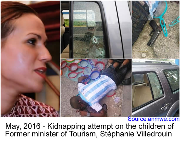Kidnapping attempt on the children of Stéphanie Villedrouin