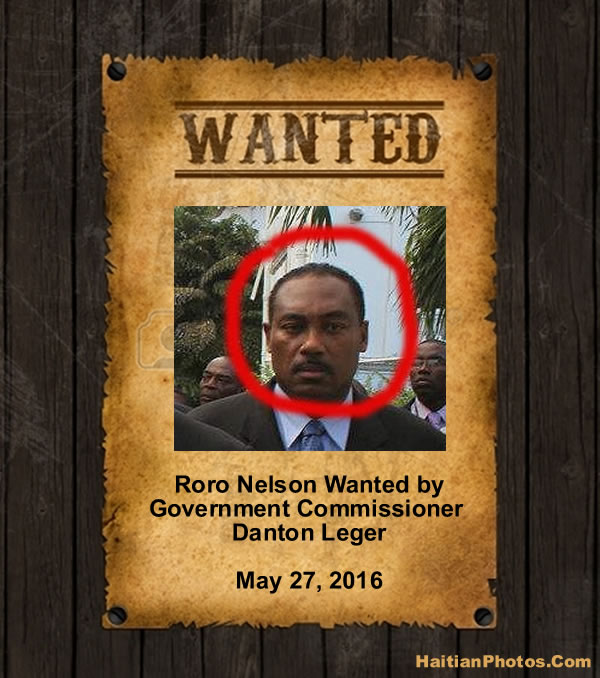 Roro Nelson, a fugitive wanted by Danton Leger