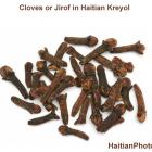 Cloves or Jirof in Haitian Kreyol