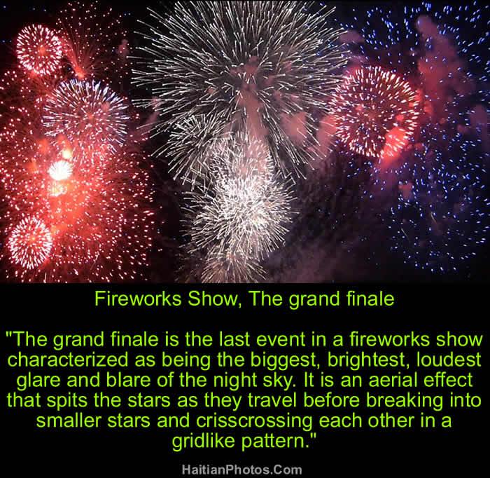 Fireworks Show, The grand finale