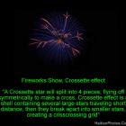 Fireworks Show, Crossette effect