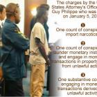 The charges against Guy Philippe arrested on January 5, 2017