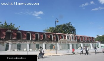 Casernes Dessalines Destroyed By Earthquake
