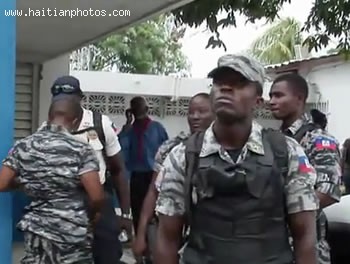 Haiti Police At Work