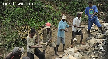 Chain Work In Haiti