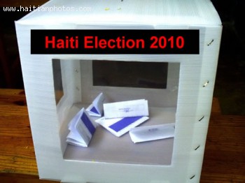 Haiti Election 2010 Ballot