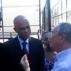 Michel Martelly, Pras And Mayor Bloomberg