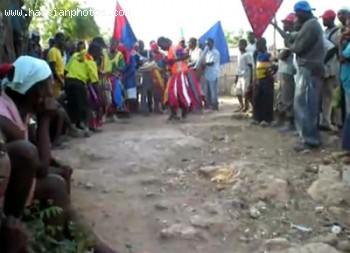 Rara Band Performing In Haiti