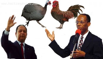 Jean-Bertrand Aristide And Jean-Claude Duvalier