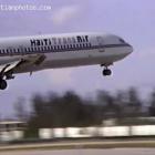 Haiti Trans Air Taking Off From Miami International Airport