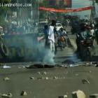 Protest Against Fraud At Haiti Election 2010