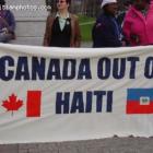Protest For Canada To Get Out Of Haiti