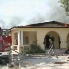 Demonstrators Set Fire To Headquarters Of Haiti's UNITE Party